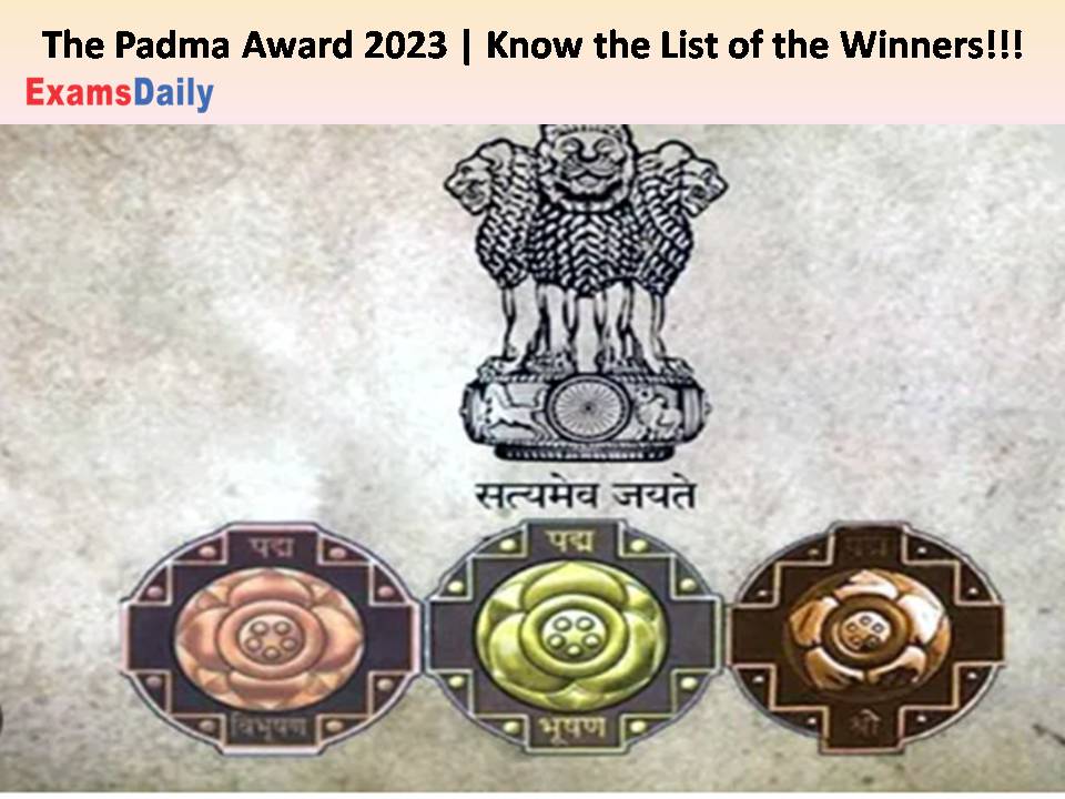 The Padma Award 2023