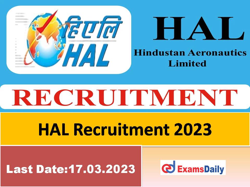 HAL Application Form 2023 Last Date – MBBS Qualification Needed!!!
