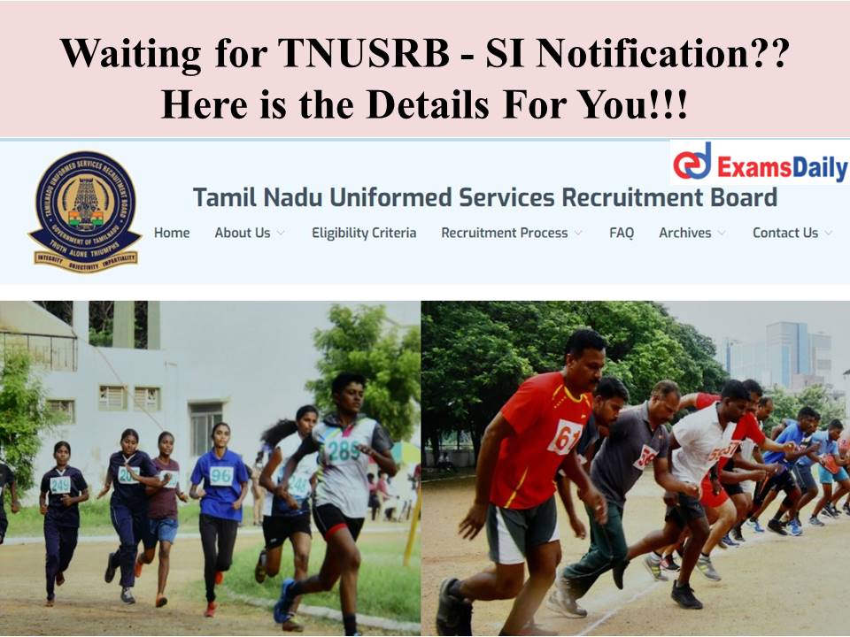 Waiting for TNUSRB - SI Notification