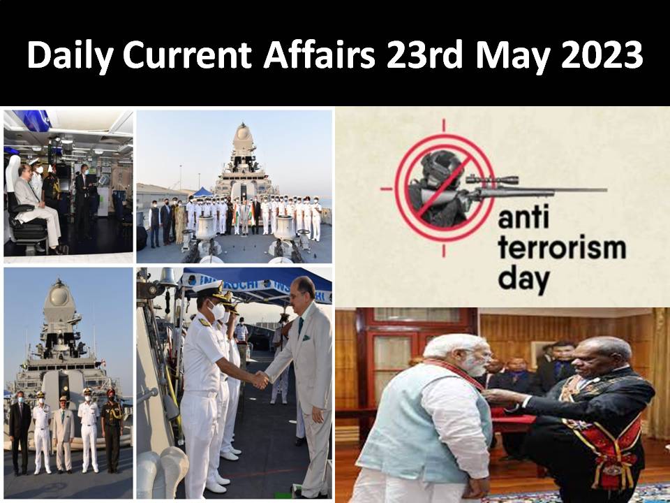 Daily Current Affairs 23rd May 2023