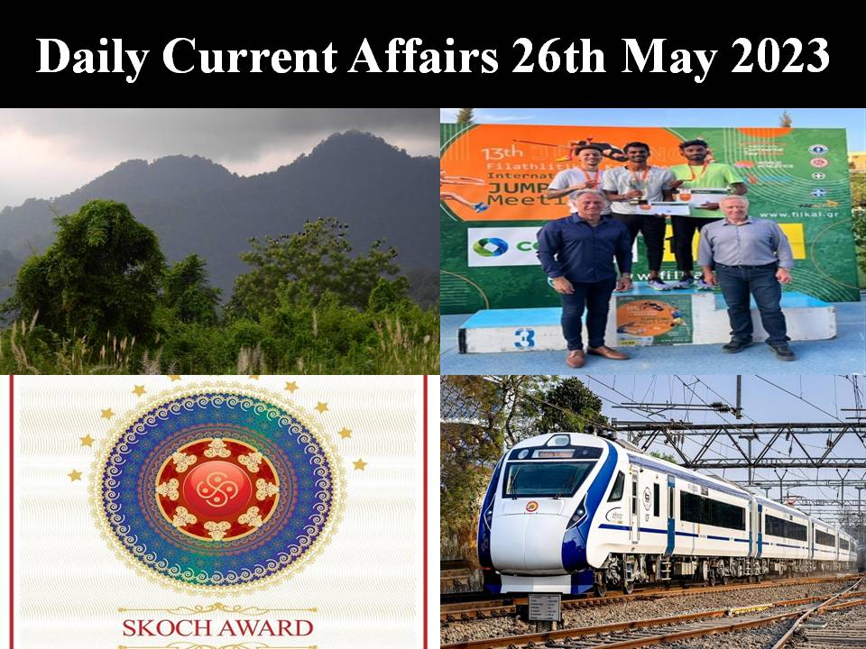 Daily Current Affairs 26th May 2023