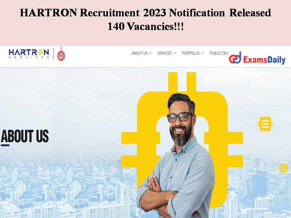 HARTRON Recruitment 2023 Notification Released