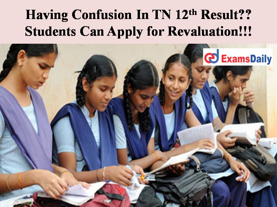 Students Can Apply for Revaluation