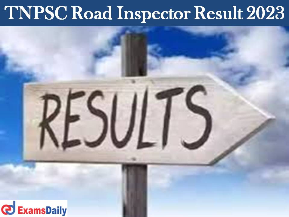 TNPSC Road Inspector Result 2023 (1)