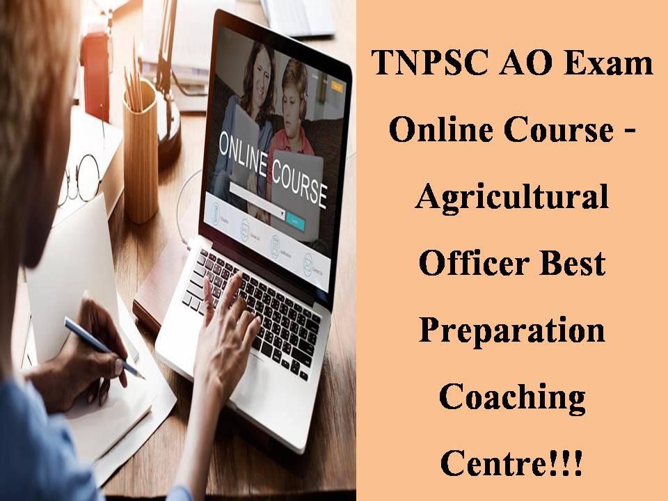 TNPSC AO Exam Online Course Material