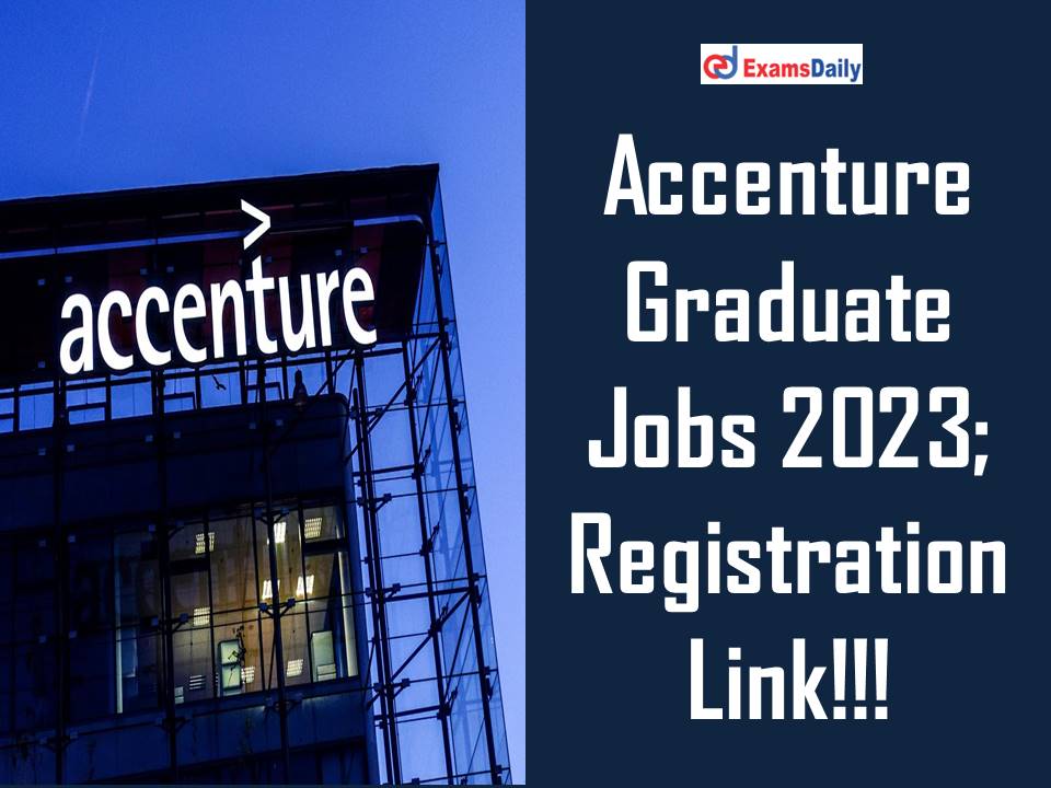 Accenture Graduate Jobs